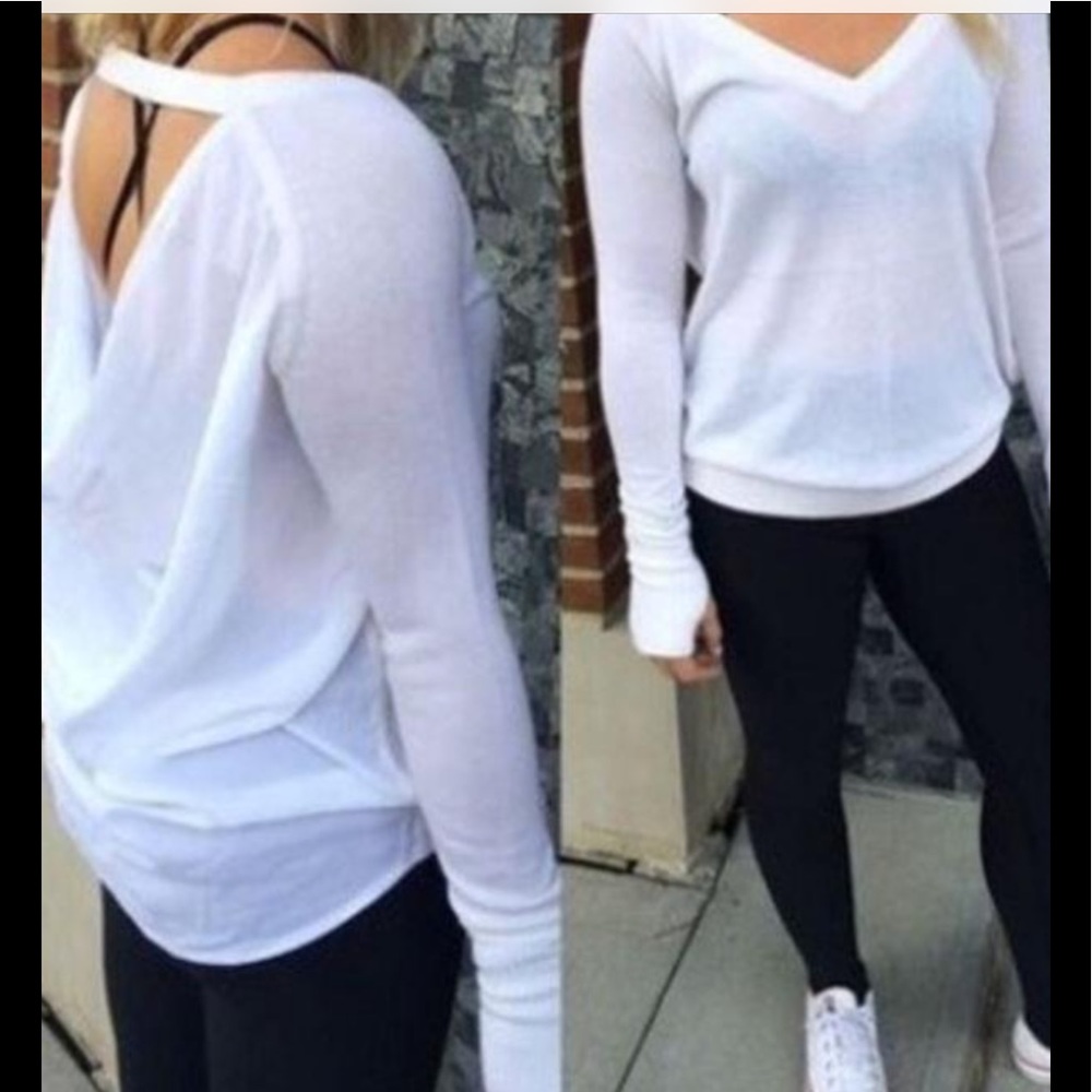 Lululemon Unity Drape Back Sweater - image 2